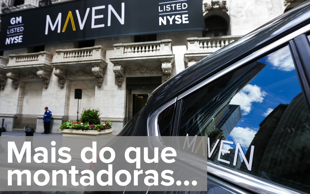 Cada vez mais montadoras se envolvem com prestação de serviços, caso da GM, com o programa Maven, de compartilhamento de carros  (Foto: Divulgação)
