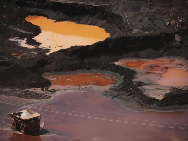 Vista geral da mina Ferro Carajás, em Parauapebas, operada pela Vale (Foto: REUTERS/Lunae Parracho )