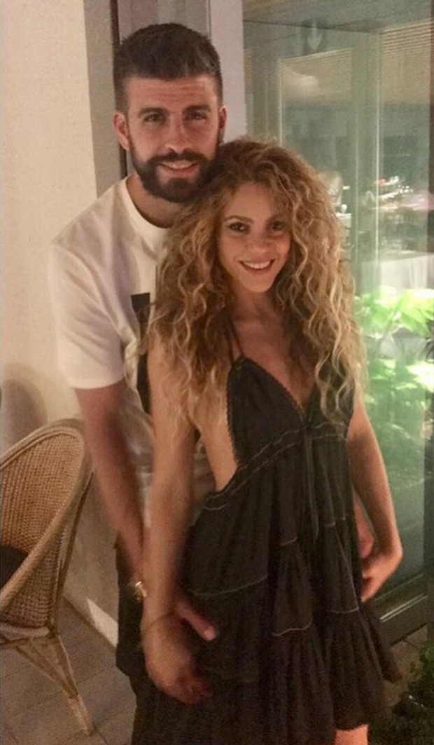 Shakira e Gerard Piqué (Foto: Reprodução / Instagram)