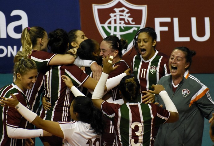 Fluminense campeão carioca de vôlei feminino (Foto: Mailson Santana/ Fluminense FC)