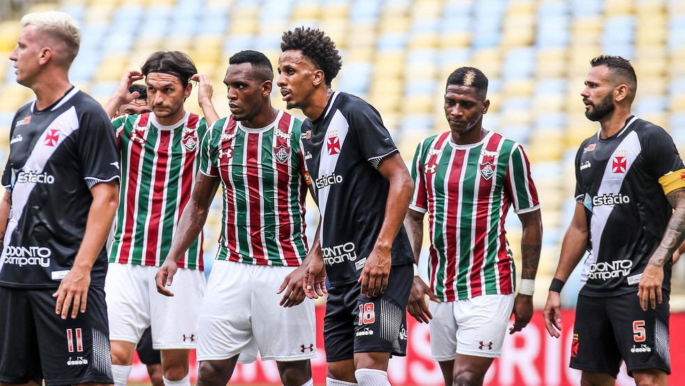 Vasco x Fluminense — Foto: Lucas Merçon