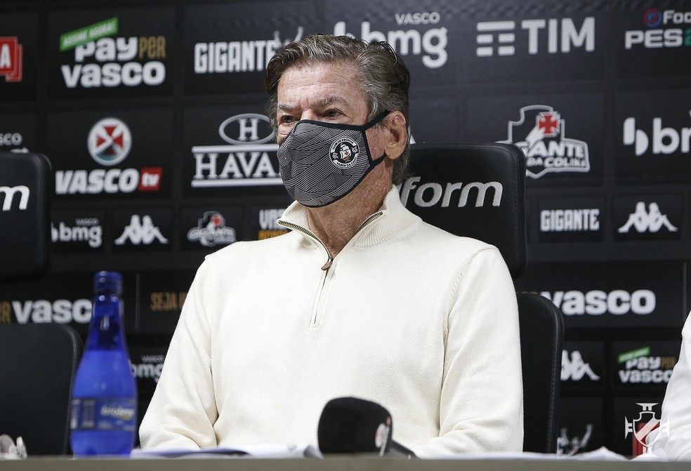 Salgado vai se reunir com investidores interessados na SAF do Vasco � Foto: Rafael Ribeiro/Vasco