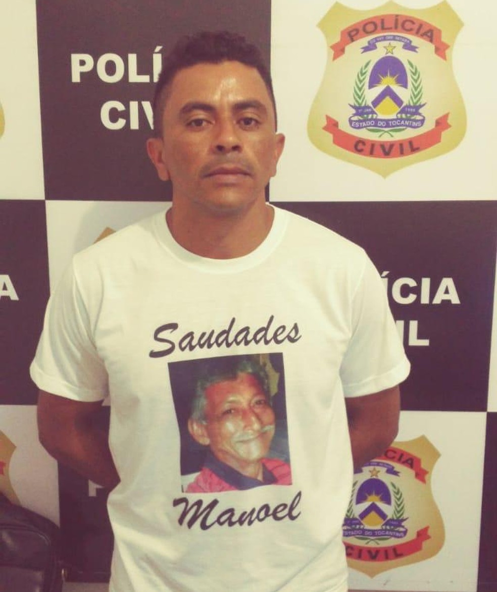 Suspeito de assassinato foi ao velório da vítima, em Xambioá (Foto: Divulgação)
