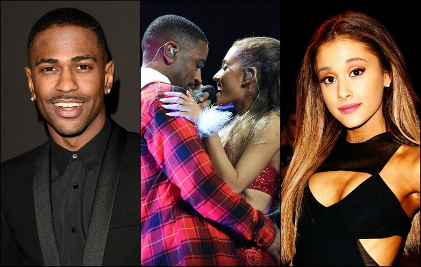 Big Sean, por sua vez, começou a namorar com Ariana Grande, com quem gravou o hit 'Problem'. A cantora assumiu o relacionamento com o rapper em outubro. (Foto: Getty Images)