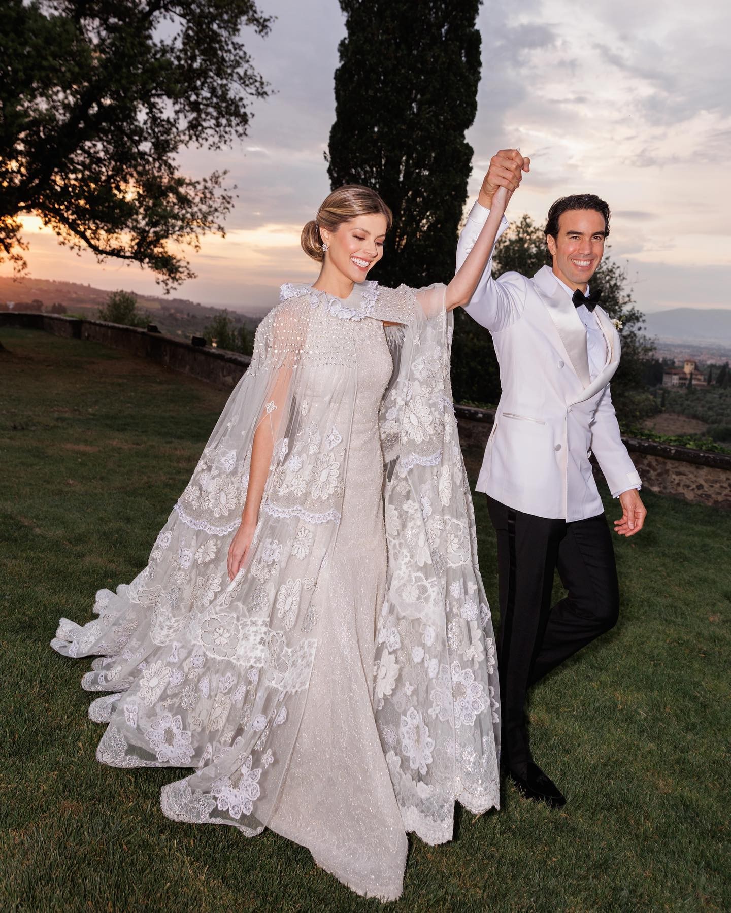 Lala Trussardi Rudge se casa com Bruno Khouri em Firenze, na Itália; saiba todos os detalhes (Foto: @germanlarkin)