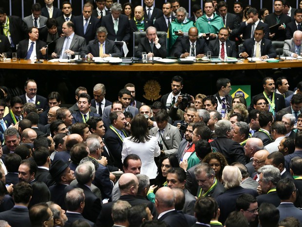 Câmara vota impeachment 02 (Foto: Marcelo Camargo/Agência Brasil)