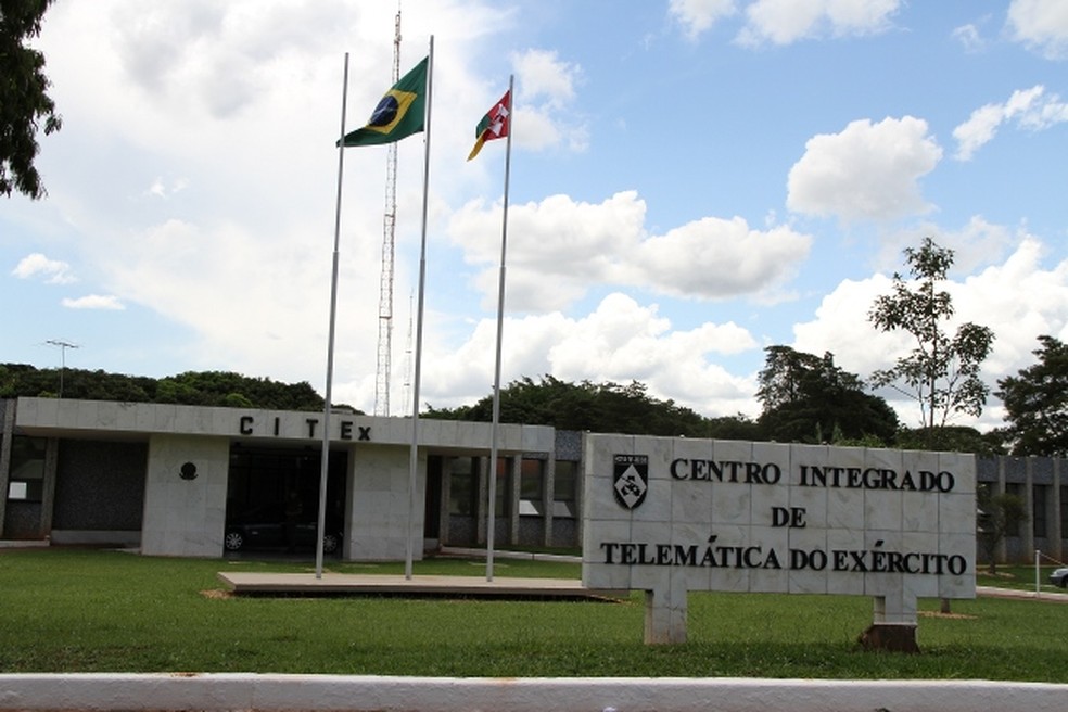 Prédio do Centro Integrado de Telemática do Exército (CITEx), em Brasília — Foto: Exército Brasileiro/Divulgação