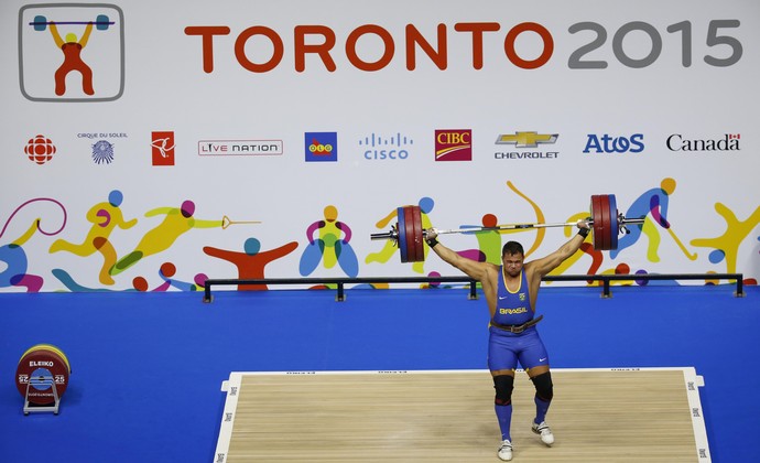 Patrick Mendes doping levantamento de peso Pan (Foto: Reuters)
