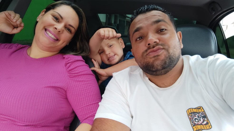 Rafael foi o primeiro filho do casal de Bauru, Nelson e Raquel — Foto: Arquivo Pessoal