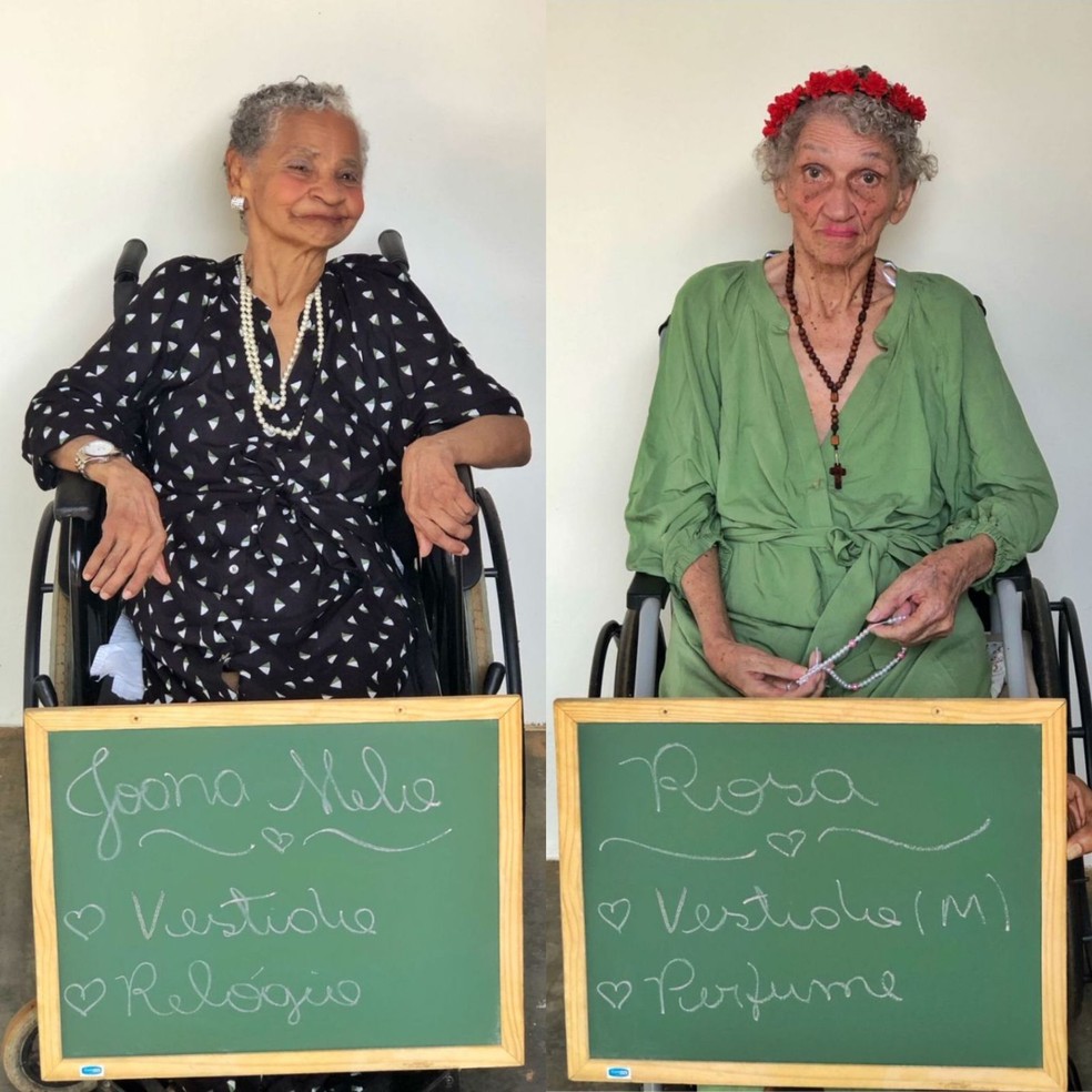 Joana e Rosa também querem um vestido novo — Foto: Denyce Araújo/ Divulgação