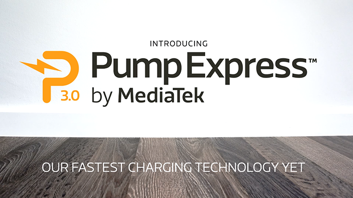 Pump Express 3.0 é tecnologia de carregamento rápido da MediaTek (Foto: Divulgação/MediaTek)