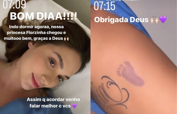 Virgínia Fonseca anuncia chegada de Maria Flor (Foto: Reprodução/Instagram)