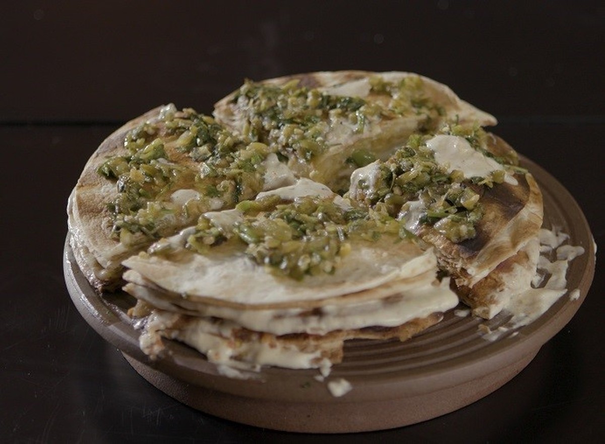 Quesadilla de queijo canastra Receitas