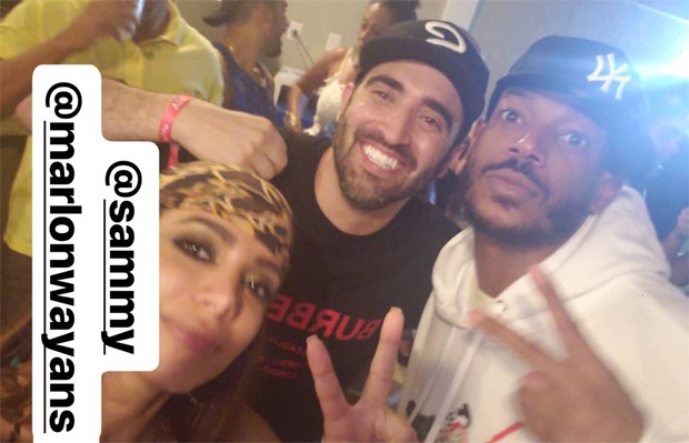Anitta, Sam Shahidi e Marlon Wayans (Foto: Reprodução/Instagram)