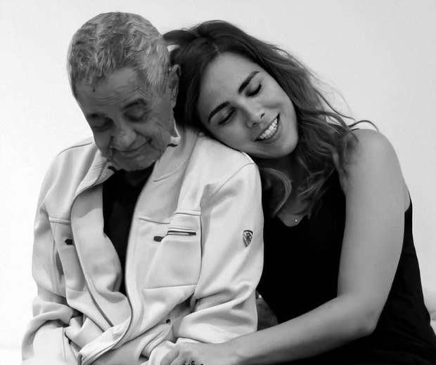 Wanessa Camargo com o avô, Seu Francisco (Foto: Reprodução/Instagram)