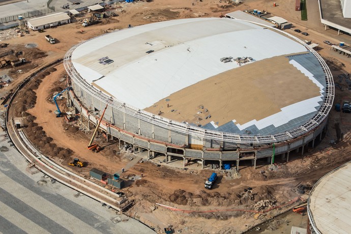 Velódomo do Parque Olímpico (Foto: Renato Sette Câmara/Prefeitura do Rio)