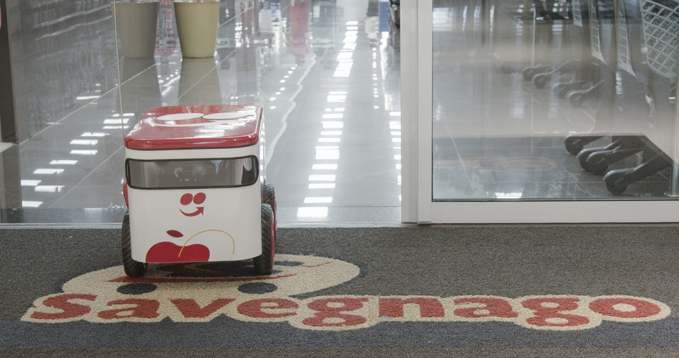 Robô promete mais agilidade nas entregas — Foto: Divulgação/iFood