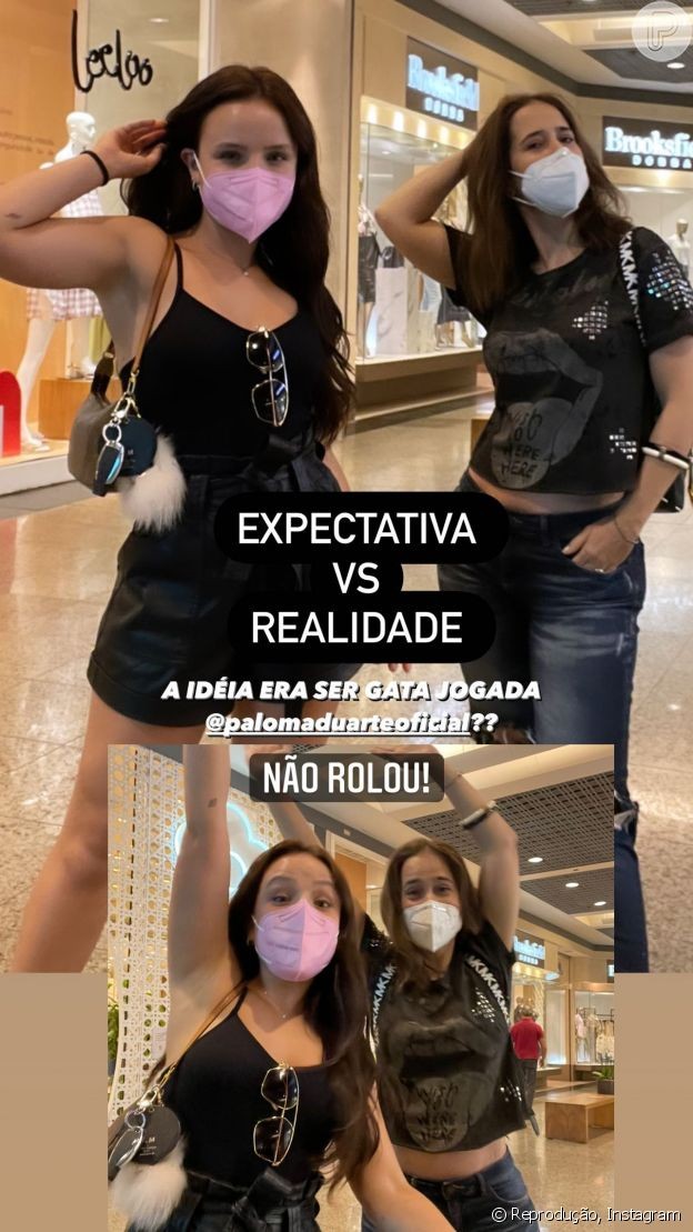 Paloma Duarte e Larissa Manoela (Foto: Reprodução/Instagram)