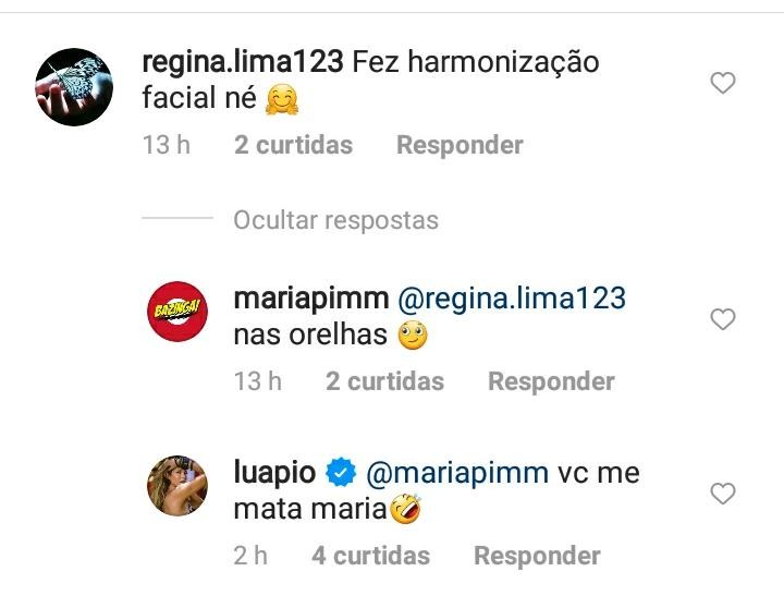 Luana Piovani se diverte com fãs (Foto: Reprodução / Instagram)