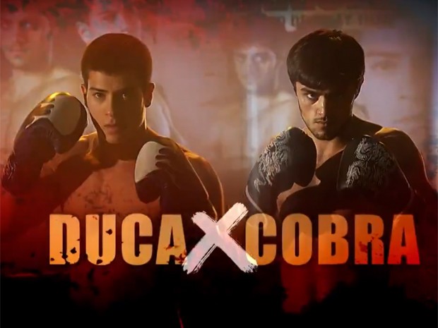 A grande final entre Duca e Cobra vai começar! (Foto: TV Globo)