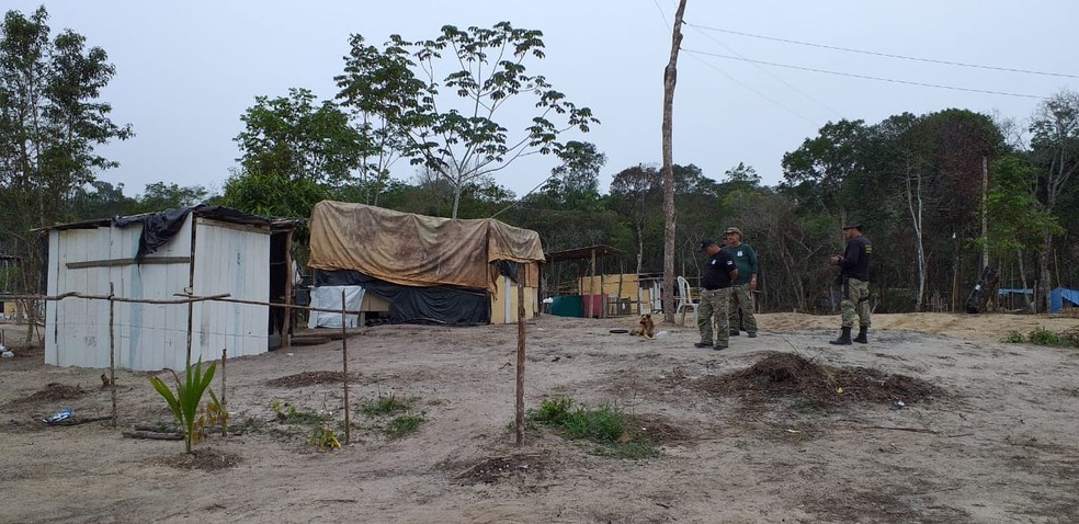 Semmas atua no combate de focos de invasões em Manaus — Foto: Divulgação/Semmas