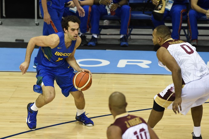 Benite, Brasil x Venezuela basquete Jogos Pan-Americanos Toronto 2015 (Foto: Inovafoto)