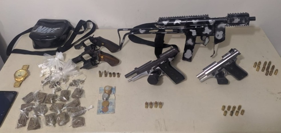 Cinco homens são mortos em confronto com PMs em Salvador — Foto: Divulgação/SSP-BA