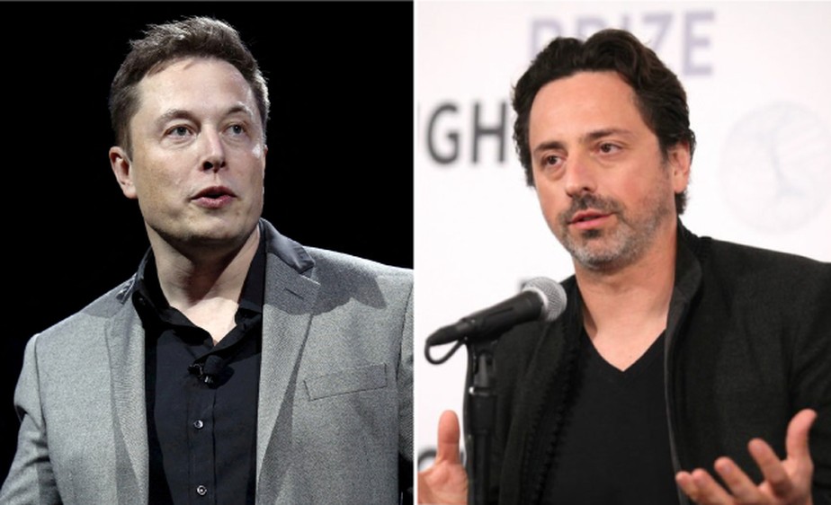 Elon Musk e Sergey Brin: fim de uma amizade de anos