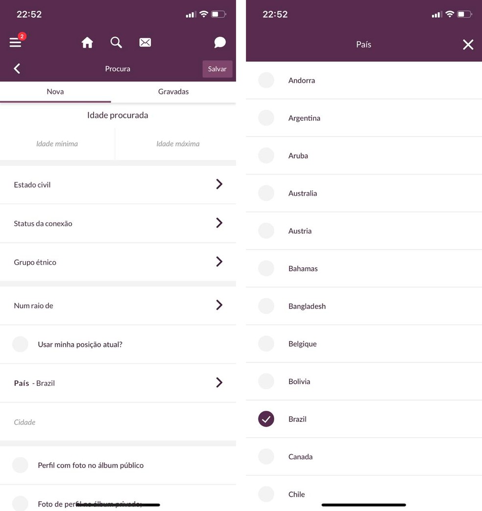 O app tem forte presen&ccedil;a internacional, com mais de 7 milh&otilde;es de usu&aacute;rios &mdash; Foto: Reprodu&ccedil;&atilde;o/Luana Antunes