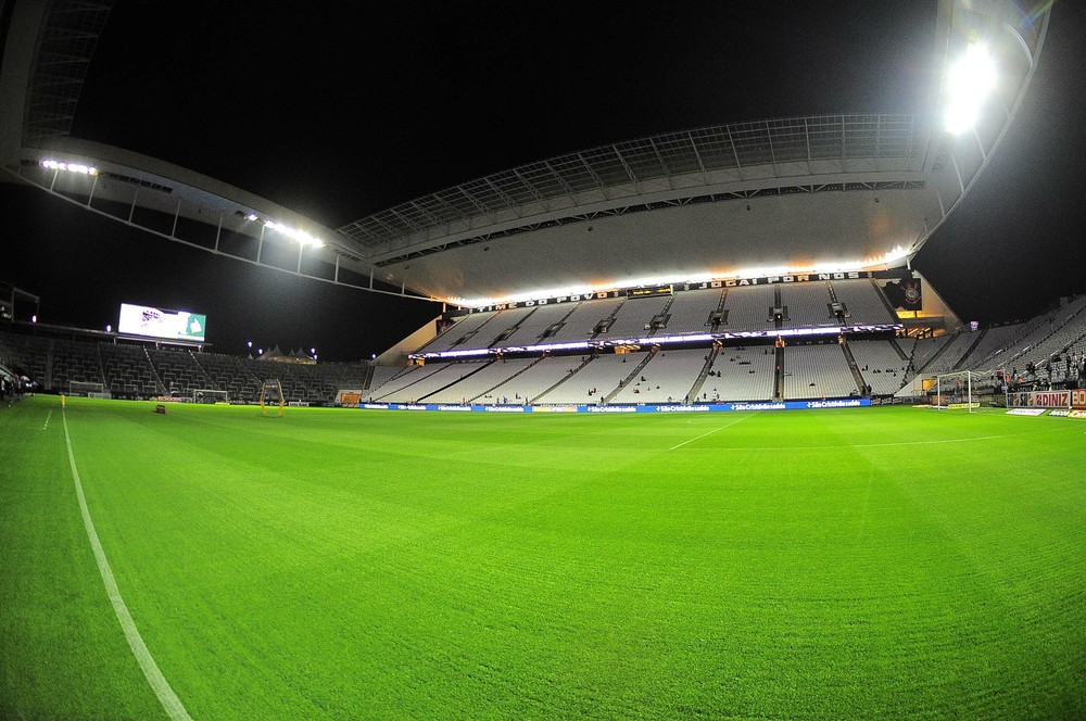 Arena irá exibir jogo do Timão no telão pela Copa do Brasil e cerveja será liberada