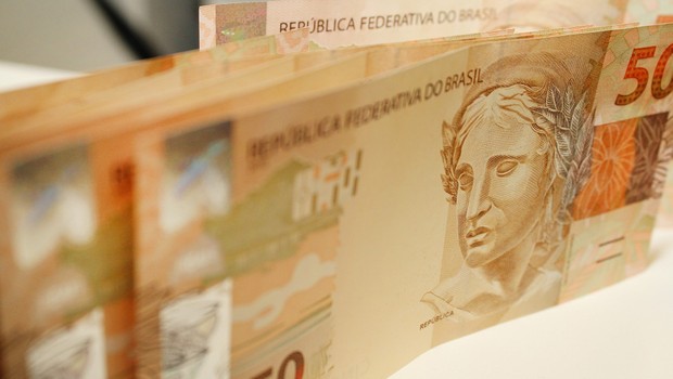 Real ; dinheiro ; moeda brasileira ; notas de real ; câmbio  (Foto: Marcos Santos/USP Imagens)