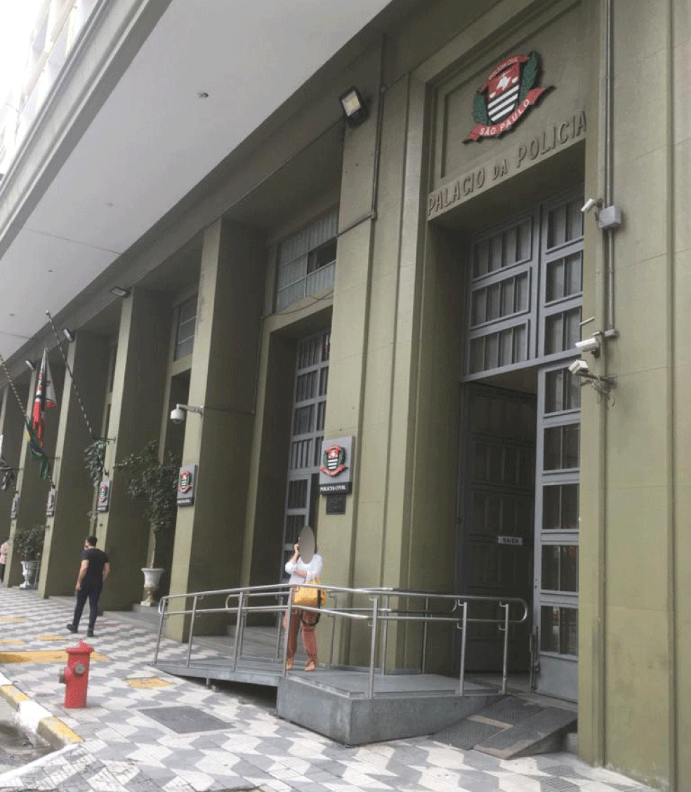 DHPP funciona dentro do Palácio da Polícia Civil, no Centro de São Paulo — Foto: Divulgação/Polícia Civil de SP