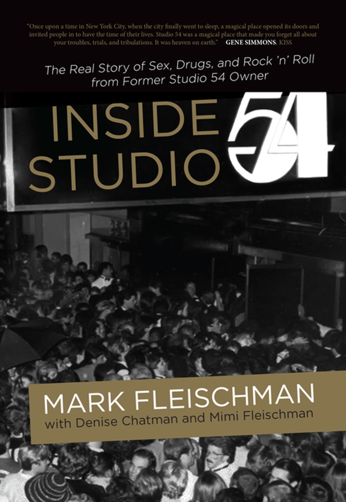 A capa do livro de Mark Fleischman sobre a Studio 54 (Foto: Reprodução)