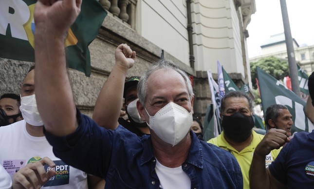 O ex-ministro Ciro Gomes, pré candidato do PDT à Presidência 02/10/2021