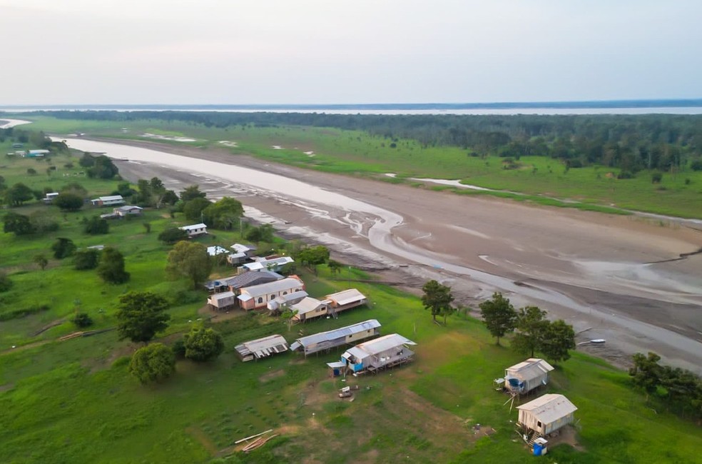 Município de Manaquiri, no interior do Amazonas.  — Foto: Divulgação/Prefeitura de Manaus. 