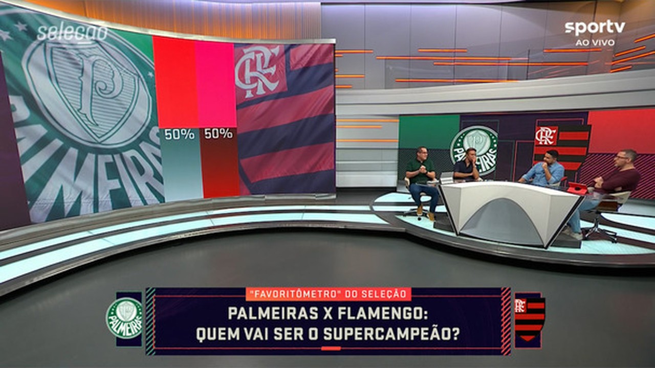 'Favorit&ocirc;metro': quem sai na frente em Palmeiras x Flamengo?