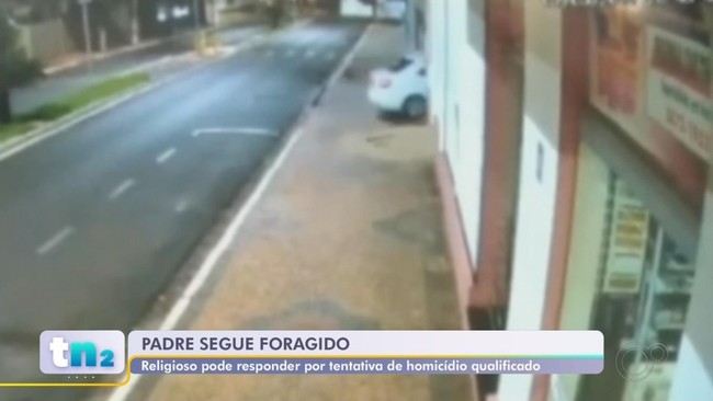 Padre que atropelou homem segue foragido em Santa Cruz do Rio Pardo
