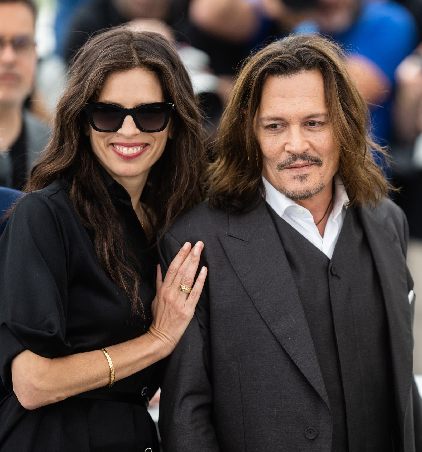 Maïwenn e Johnny Depp — Foto: Getty Images