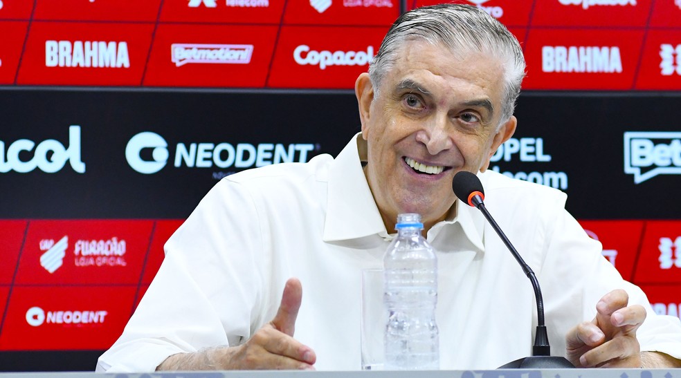 Mario Celso Petraglia Athletico  Foto: Gustavo Oliveira/Athletico