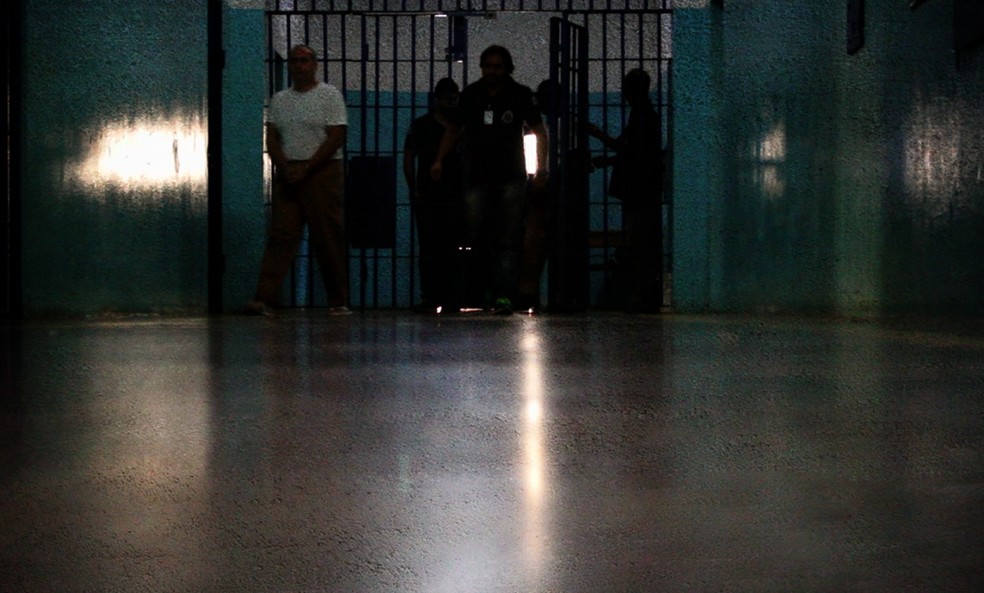 Detentos e servidores de pres&iacute;dios passam por testagem em massa para detec&ccedil;&atilde;o da Covid-19 &mdash; Foto: Carlos Dias/G1/Arquivo