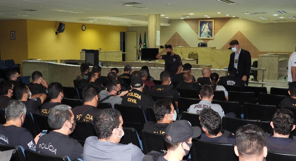 As investigações foram assessoradas pela Diretoria de Inteligência da Polícia Civil do estado. — Foto: Polícia Civil de Pernambuco 