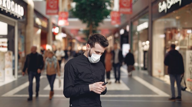 lojas máscara shopping compras pandemia (Foto: Pexels)