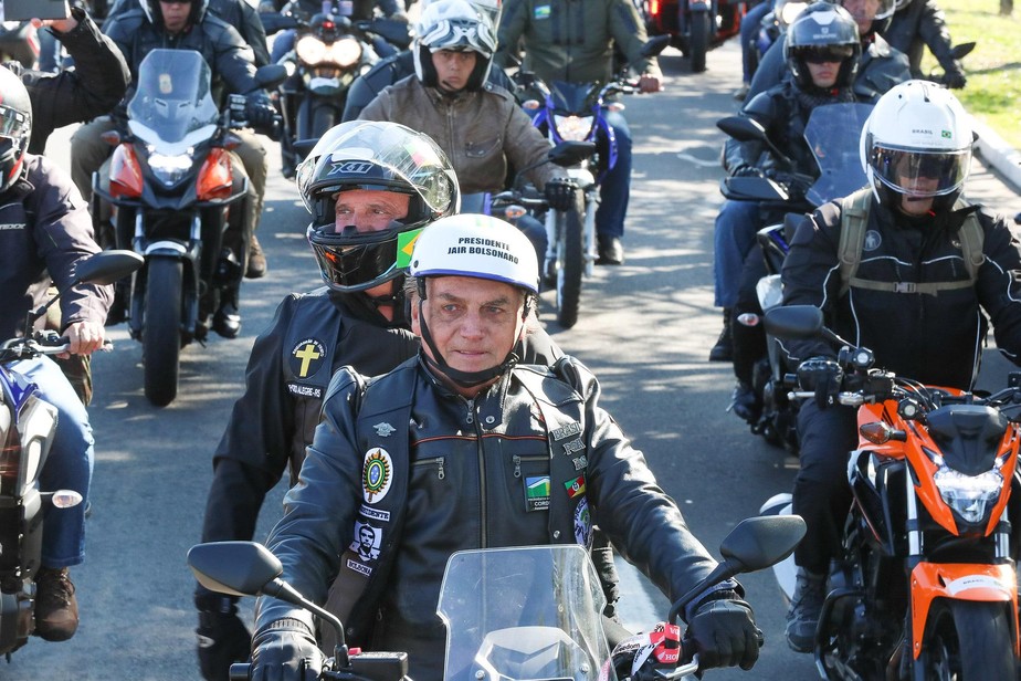 Bolsonaro promoveu várias motociatas pelo país quando era presidente