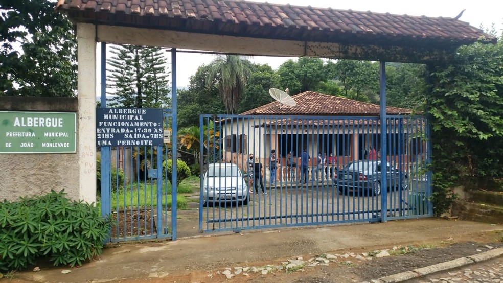 Albergue Municipal de João Monlevade — Foto: Vladimir Vilaça/TV Globo 