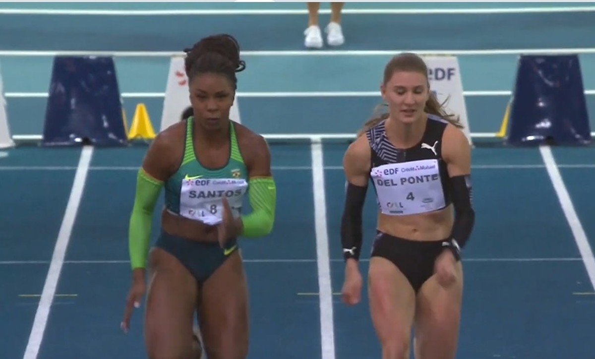 rosangela santos conquista prata e fica no top 10 do ranking mundial na temporada indoor atletismo ge