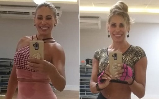Angela Bismarchi perde 12 kg em 40 dias sem cirurgia: "Só com equilíbrio alimentar e fitness"