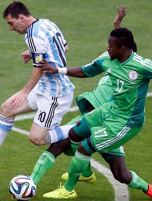 Musa segundo gol Argentina x Nigeria (Foto: Reuters)