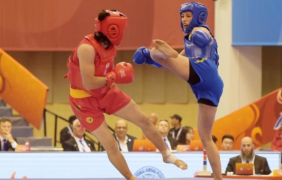 Atleta de Mato Grosso do Sul é medalhista mundial. — Foto: Reprodução/RedesSociais