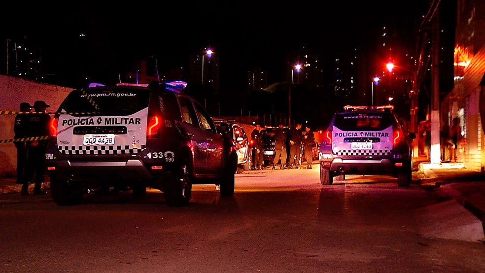 Crime aconteceu na noite desta terça-feira (26) próximo ao viaduto do Baldo. Ninguém foi preso — Foto: Inter TV Cabugi/Reprodução 