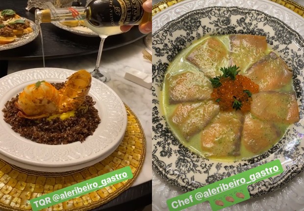 Hulk Paraíba curte jantar romântico com a nova namorada, Camila (Foto: Reprodução/Instagram)